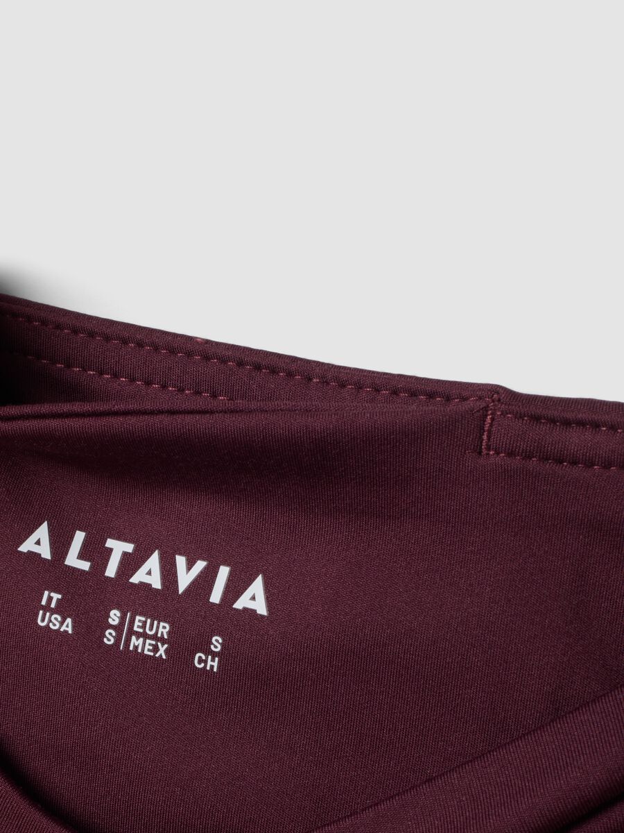 Pantaloni sportivi viola in tessuto elasticizzato wide leg ALTAVIA STUDIO ALTAVIA STUDIO_8