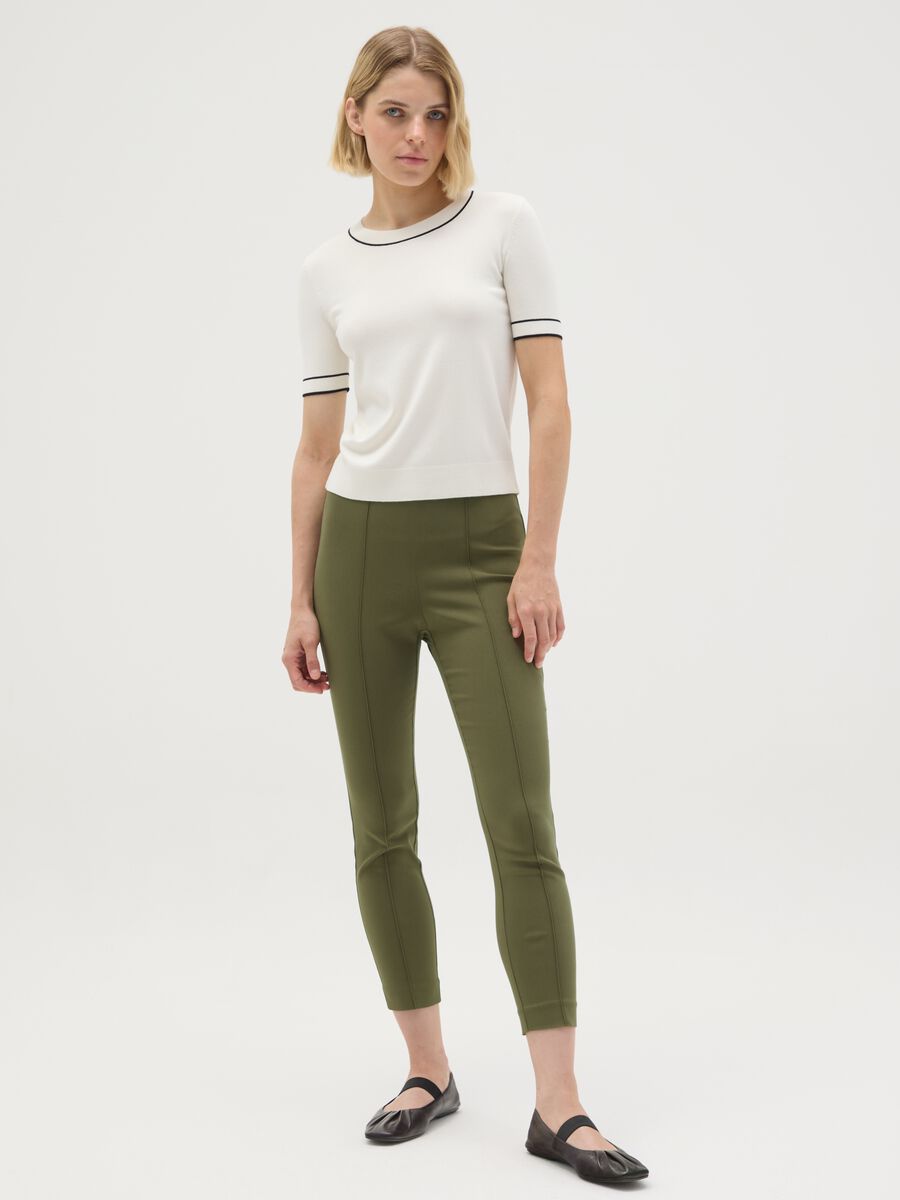 Women's Multicolour Viscose Blend Regular Fit Jumper_2