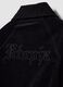 Black Velour Jacket with Rhinestone Logo_7