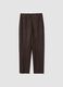 Leggings verdi in tessuto elasticizzato slim fit_4