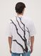 White pure cotton T-shirt with foliage print_3