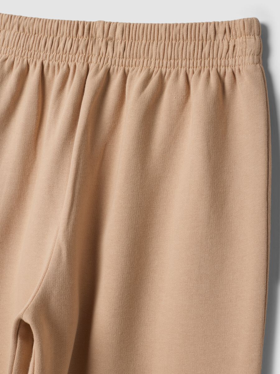 Sand jogger trousers in pure cotton_2