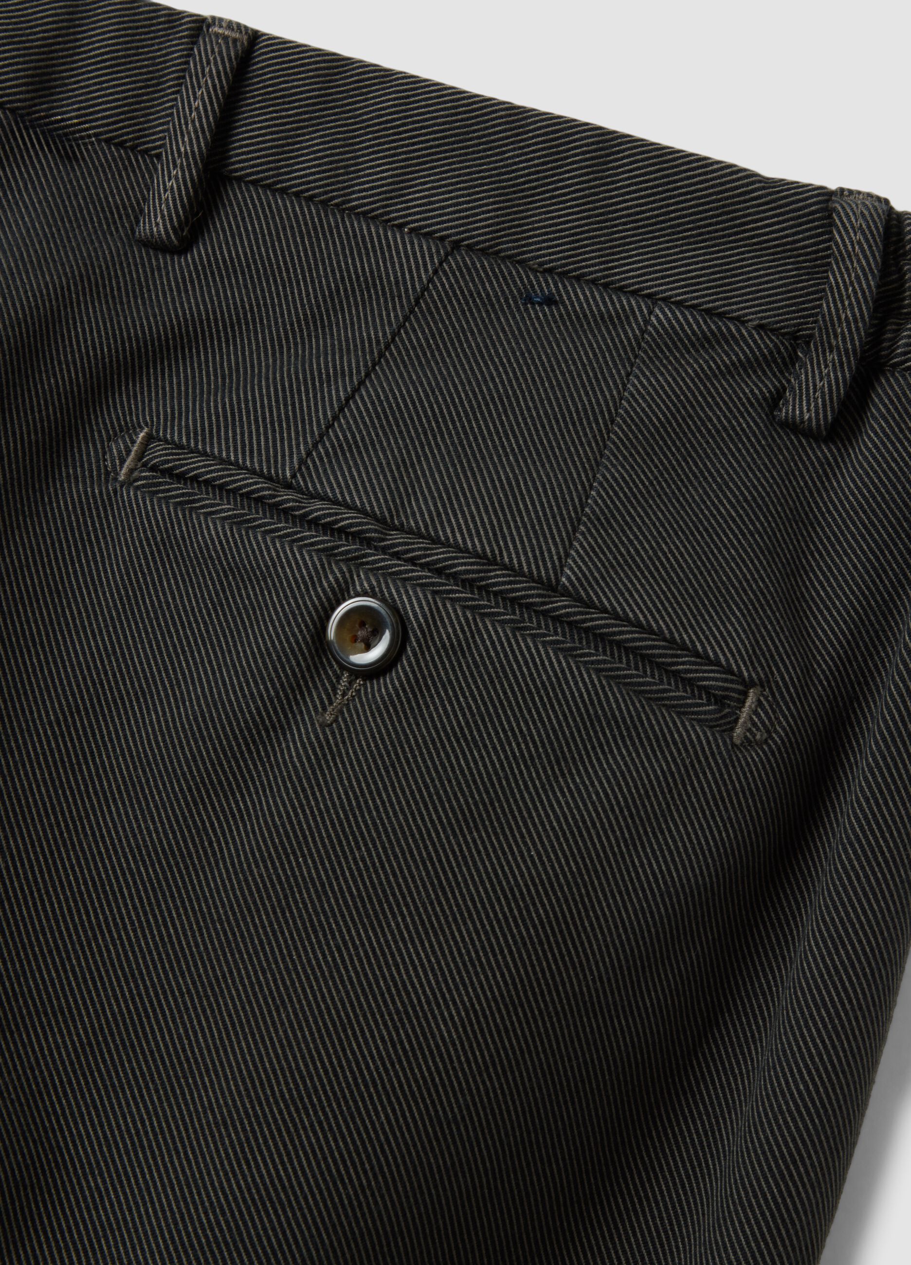 Pantaloni chino marroni in cotone e modal elasticizzato