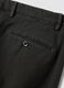 Pantaloni chino marroni in cotone e modal elasticizzato_1