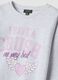 Mottled grey organic cotton and viscose blend crew-neck pyjamas_3