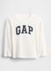 White long-sleeve cotton T-shirt_0