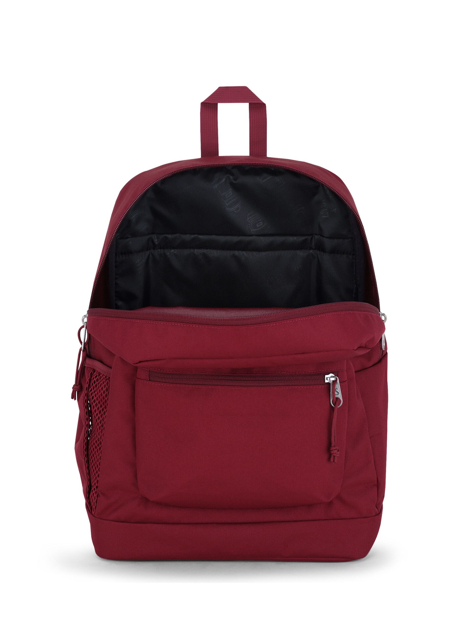 Burgundy Cross Town Plus Backpack Unisex