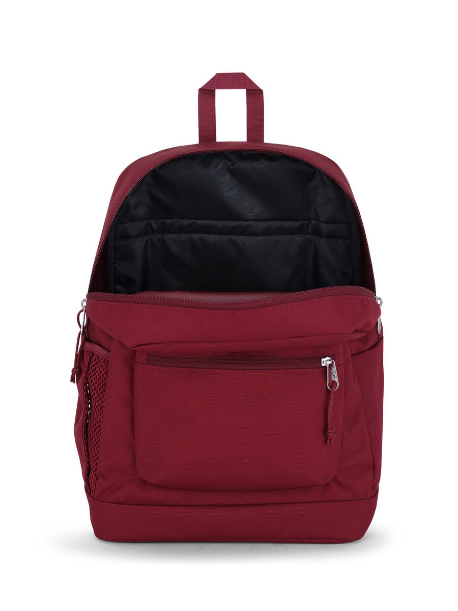 Burgundy Cross Town Plus Backpack Unisex_5