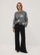 Grey wool-blend jumper with floral pattern, regular fit_1
