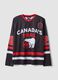 Black long-sleeve T-shirt with hockey print_0