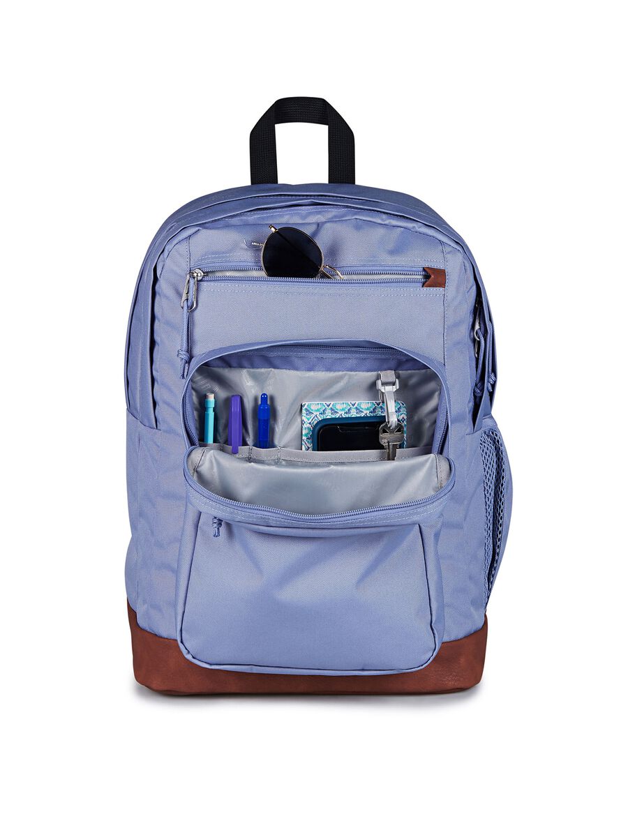 Cool Student Unisex Blue Backpack_2