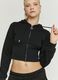 Black Cotton Blend Regular Fit Hoodie_2