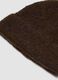Blue and brown stretch wool hat_2