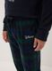 Navy blue long pyjamas with crew neck and Mickey & Friends print_2