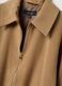 Beige stretch-fabric over-fit blazer with zip fastening_1
