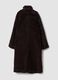 Brown wool-blend teddy coat with oversized fit_3