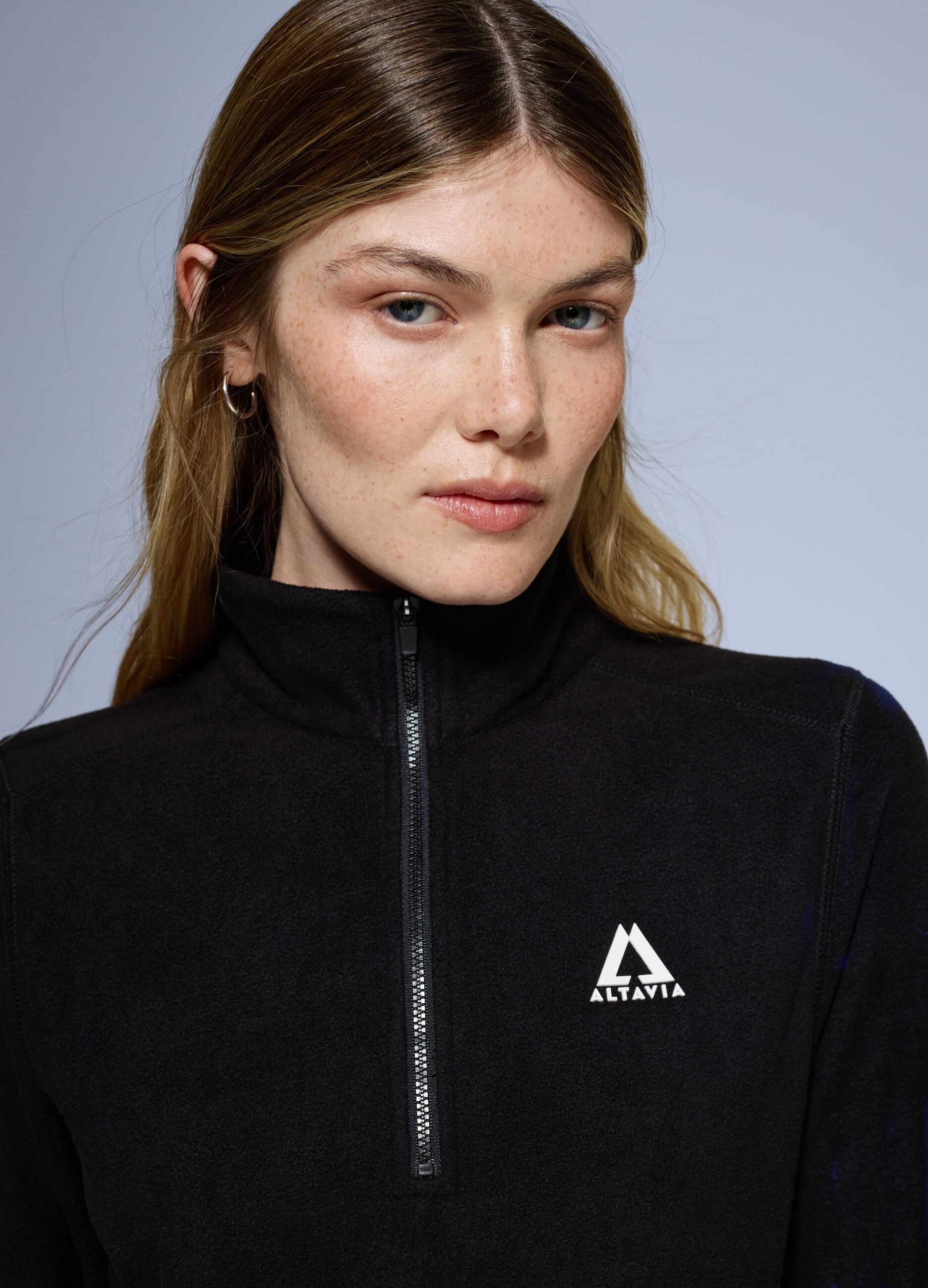 ALTAVIA Half Zip Fleece with Deborah Compagnoni