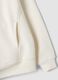 White cotton-blend fleece sweatshirt, regular fit_1