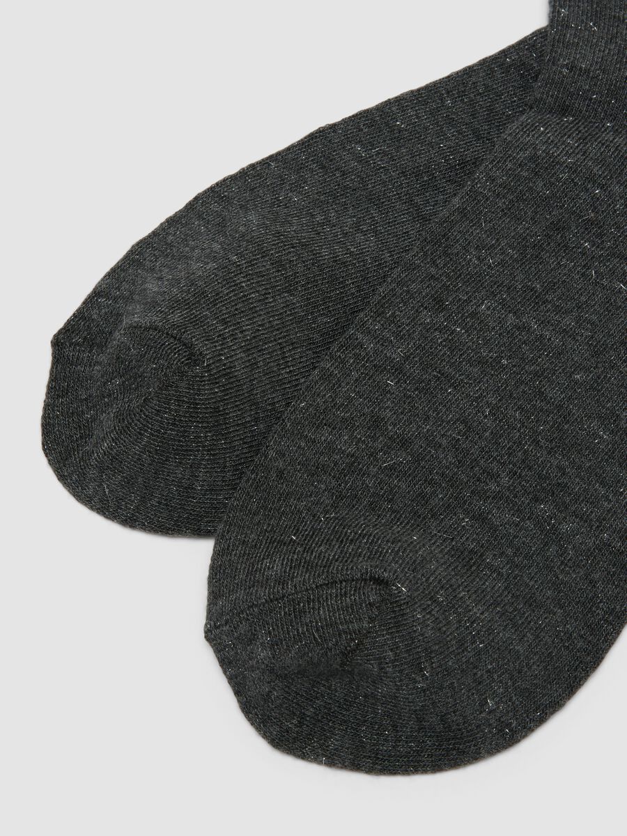 Black Stretch Viscose Socks_2