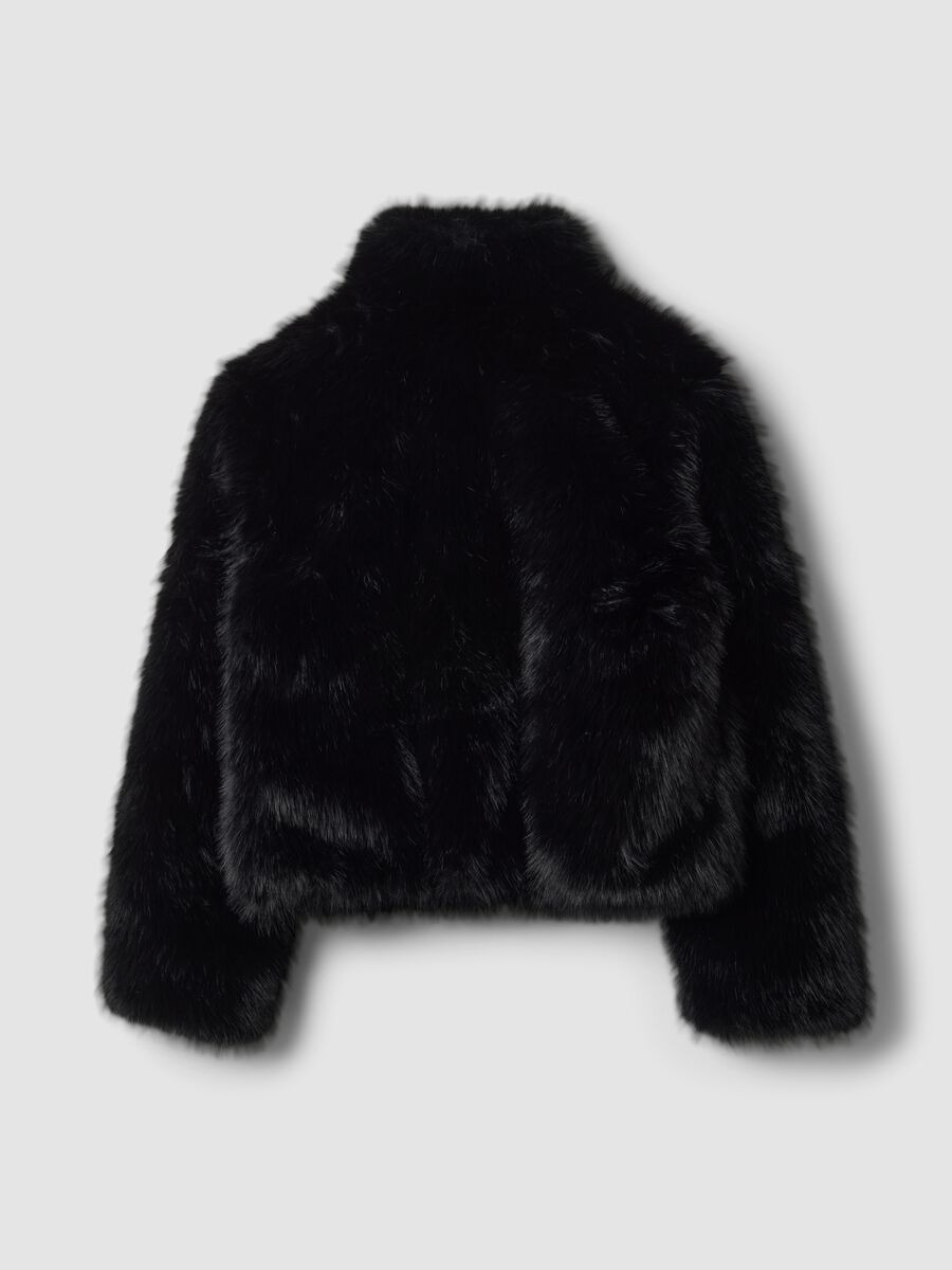 Black Faux Fur Jacket_7