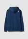 Blue cotton-blend hooded sweatshirt_2