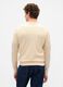 Beige Cotton Blend Jumper_1