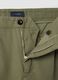 Green pure cotton carrot-fit chino trousers_5