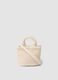 Beige teddy-effect bag with teddy bear applique_2