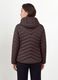 Ultralight purple quilted hooded jacket with zip, regular fit_3