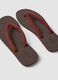 Brown flip-flops with thick straps_3