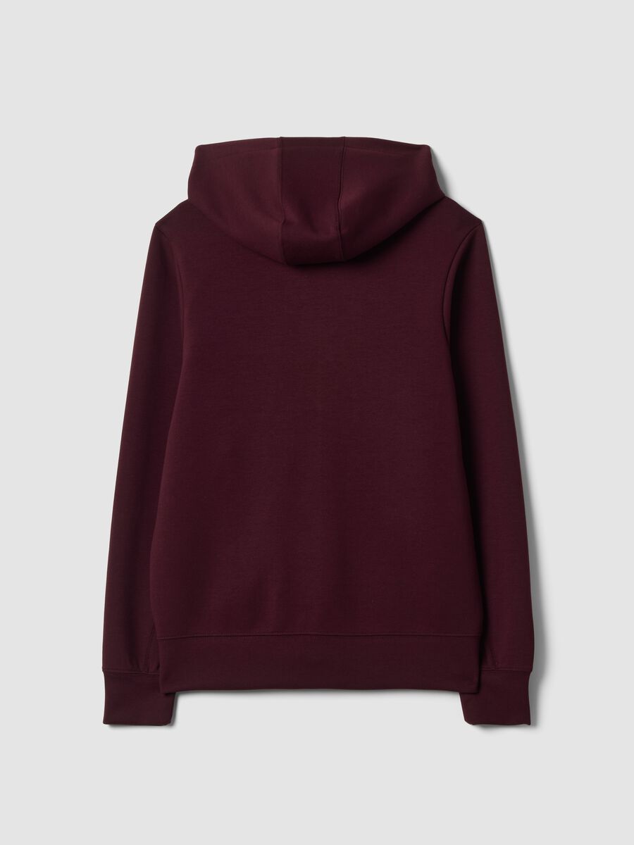Breathable red full-zip in 2-Way Stretch fabric_6