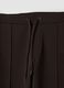 Brown stretch-cotton regular-fit trousers_1