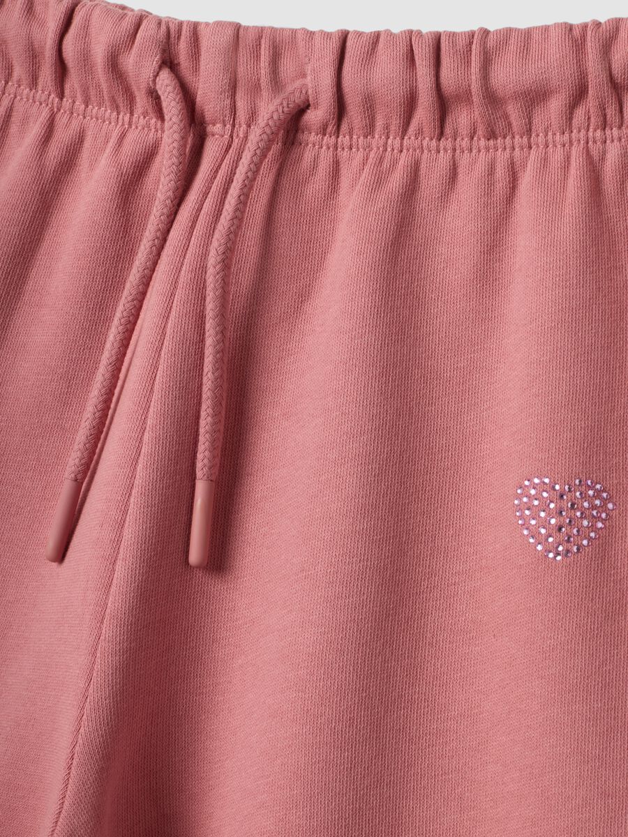 Dusty pink pure cotton regular-fit trousers_2