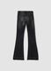 Slim Flare Black Washed Denim_5