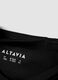 بنطال رياضي أسود بقصّة واسعة من قماش مطاطي ALTAVIA STUDIO_8