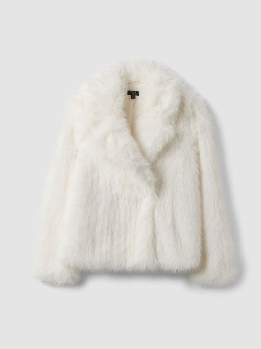 White regular-fit jacket_0