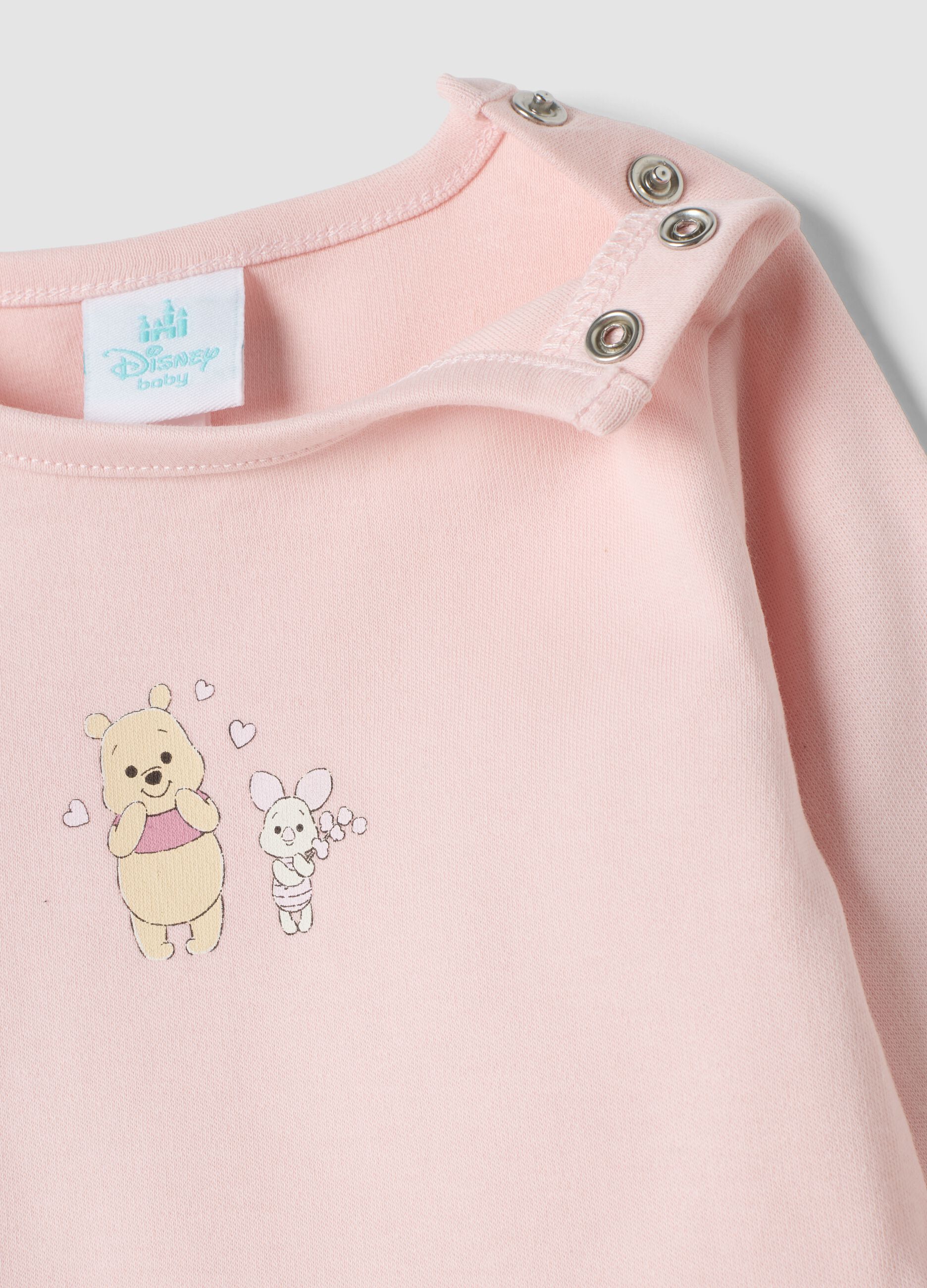 Bipack body in puro cotone organico con stampa Winnie The Pooh