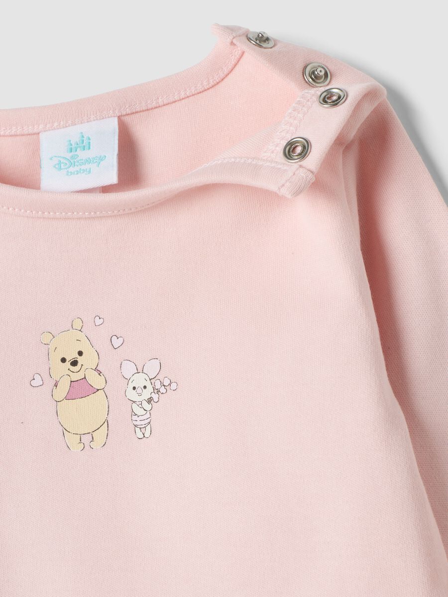 Bipack body in puro cotone organico con stampa Winnie The Pooh_2