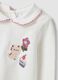 White organic cotton jersey top with embroidery, regular fit_3