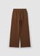 Brown cotton-blend straight-fit joggers_2
