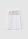 Children's pure cotton white regular fit T-shirt with Jurassic World print_1