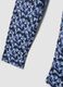 Leggings blu skinny in cotone organico elasticizzato con fantasia a cuori_3