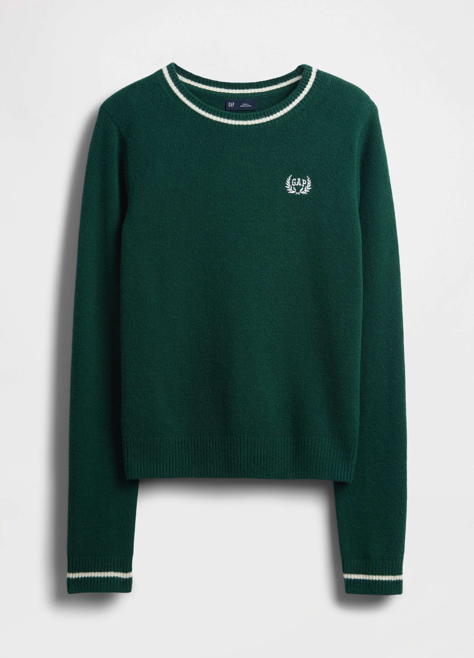 Green Crew Neck Sweater