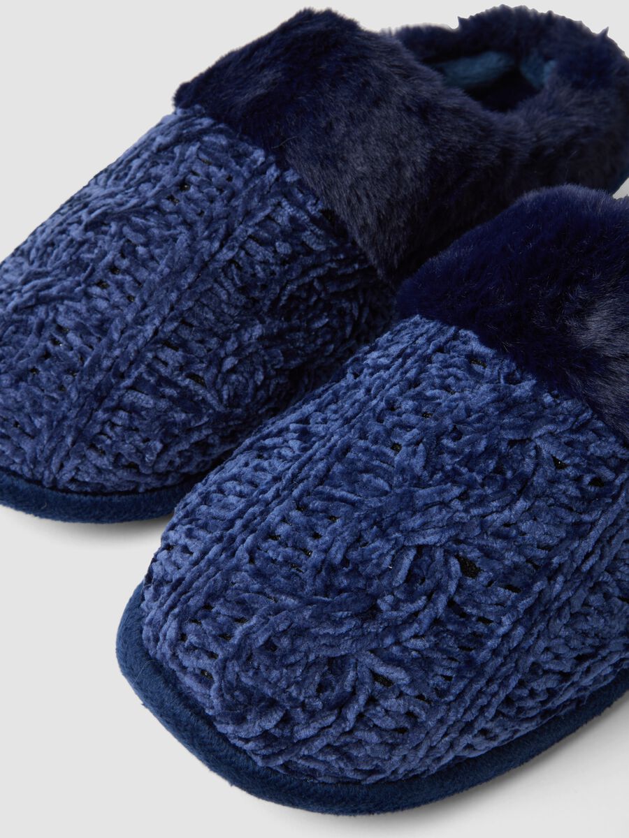 Pantofole blu da casa morbide_1