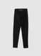 Black stretch cotton leggings_1