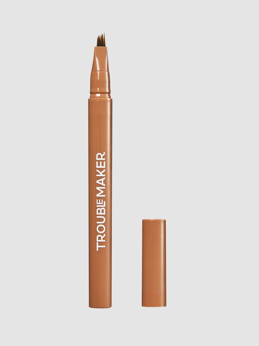 Fluffer Brow Brush Natural Brow Pen Light Brown 0.5ml_1