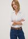White regular-fit shirt with classic collar_0
