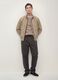 Pantaloni chino verdi in puro cotone regular fit_0