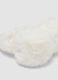 Cream white teddy-effect earmuffs_2