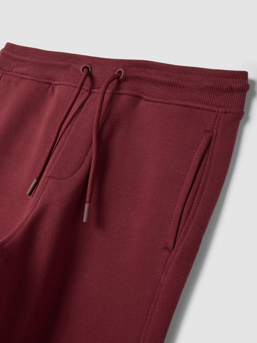 Brown joggers in 100% organic cotton_2